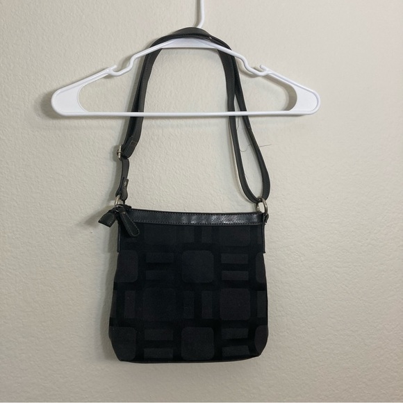 Nine West Satchel Purse - Black - 9"x9" - Picture 8 of 11